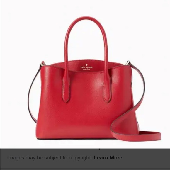 kate spade Handbags - New! Kate spade candied cherry saffiano leather medium satchel.